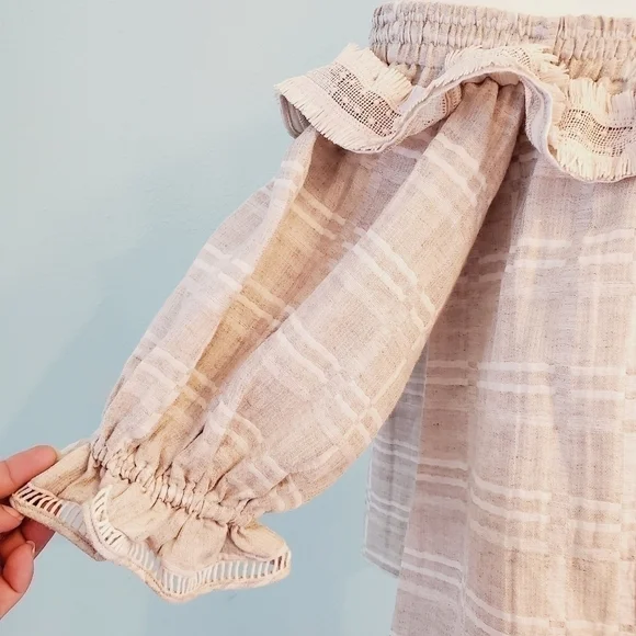 STEVIE MAY WILLOW OFF SHOULDER TOP SIZE XS - Picture 6 of 11